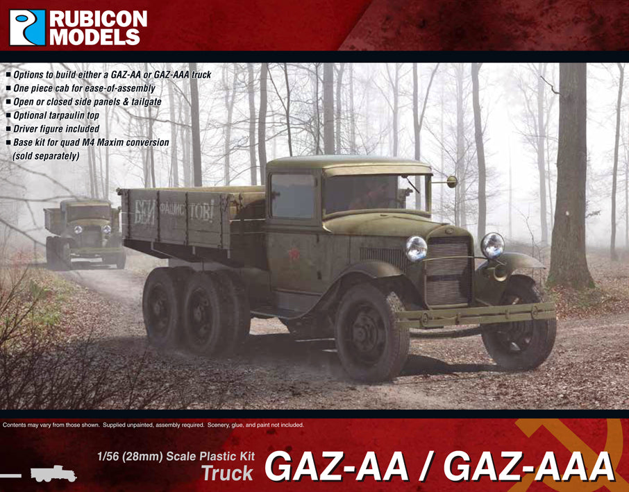 280063 GAZ-AA/AAA Truck – Rubicon Models USA