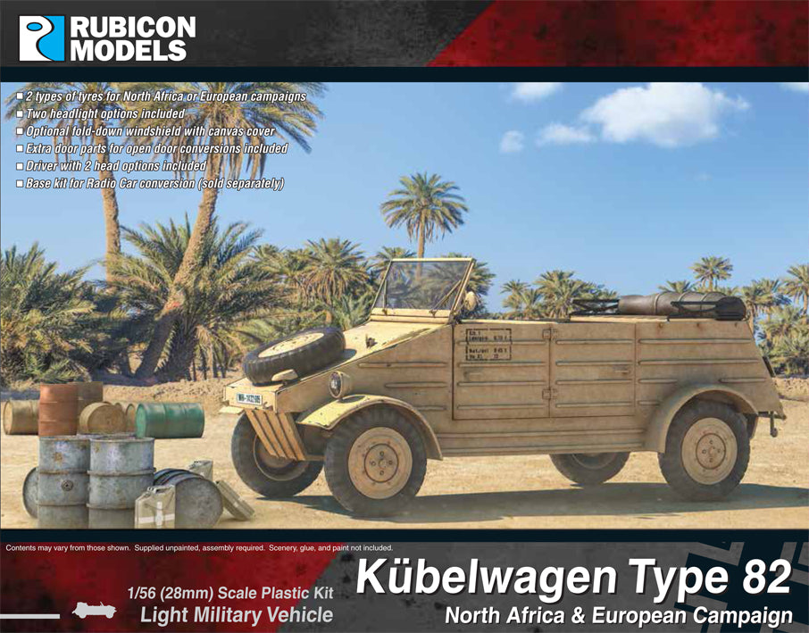 280072 Kübelwagen Type 82 – Rubicon Models USA