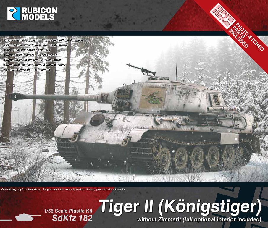 280099 King Tiger without Zimmerit – Rubicon Models USA