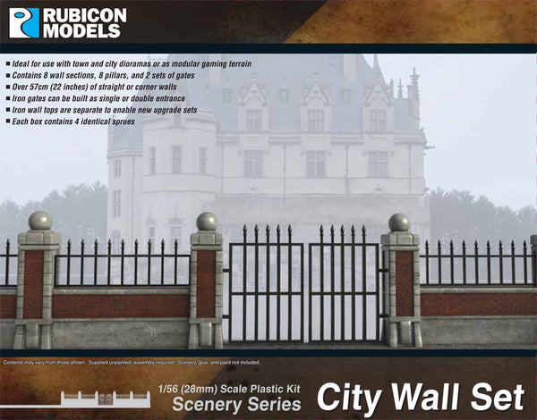 283003 City Brick Wall Set