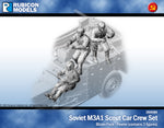 284089 Soviet M3A1 Scout Car Crew- Pewter