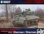 M4A2 Sherman / Sherman Mk III with T34 Calliope Tank Mounted MRL Bundle