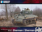 M4A2 Sherman / Sherman Mk III with T34 Calliope Tank Mounted MRL Bundle