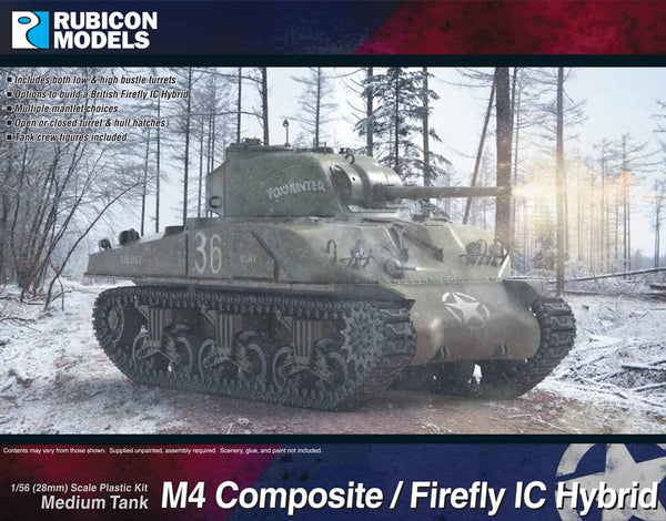 M4 Sherman Composite / Firefly IC Hybrid with T34 Calliope Tank Mounted MRL Bundle