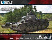 Panzer II Ausf A / B / C / F / Beobachtungswagen Light Tank- 3 Piece Special