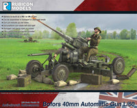 British 40mm Bofors Automatic Gun Mk I/III- 3 Piece Special