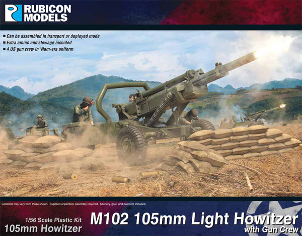 M102 105mm Light Howitzer- 3 Piece Special