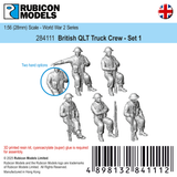 284111 British QLT Passengers Set 1- Resin