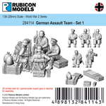 284114 German Infantry - Briefing- Resin