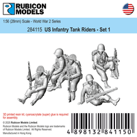 284115 US Infantry - Tank Riders- Resin