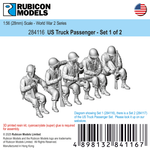 284116 US Infantry - Seating (Set 1)- Resin