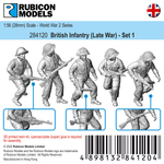 284120 British Infantry(Late) Set 1- Resin