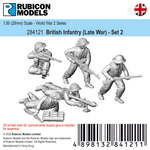 284121 British Infantry(Late) Set 2- Resin