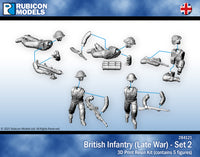 284121 British Infantry(Late) Set 2- Resin