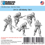 284124 US Infantry Set 1- Resin