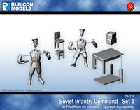 284126 Soviet Commander Set- Resin