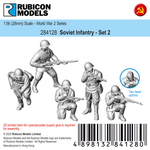 284128 Soviet Infantry Set 2- Resin