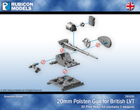 284185 20mm Polsten Gun for LVT- Resin
