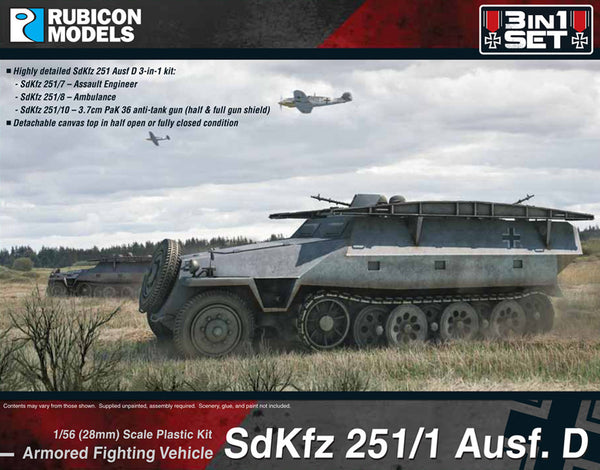 280019 SdKfz 251D 3-in-1 Set 1