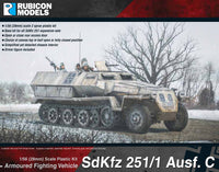 SdKfz 251/2 Ausf C with 8cm GrW34 Mortar Bundle: 280031+280043