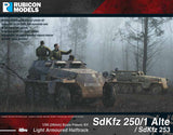 SdKfz 250/9 Alte with 2cm KwK 38 Autocannon Bundle: 280032+280048