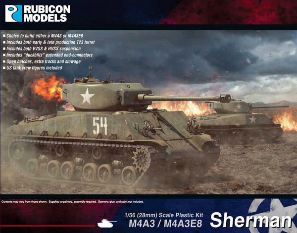 M4A3 / M4A3E8 Sherman and Deep Wading Trunk Set 3 M4A3 Bundle