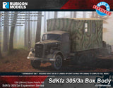 SdKfz 305 Opel Blitz with Box Body Bundle: 280026+280047