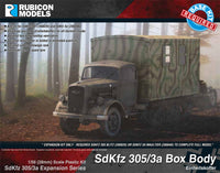 SdKfz 3a Opel Maultier with Box Body Bundle: 280046+280047