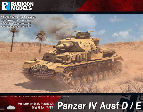 Panzer IV Ausf D/E and Extra Detail Track Links Bundle