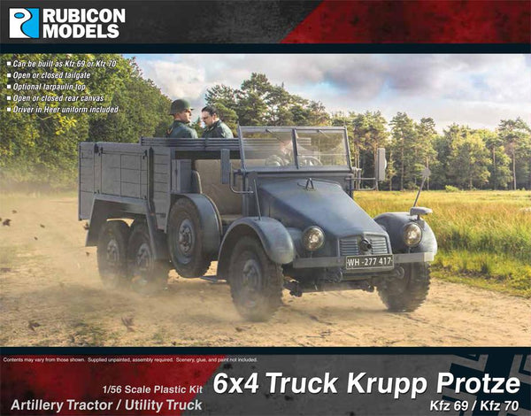 Krupp Protze Kfz 69/70 6x4 Truck- 3 Piece Special