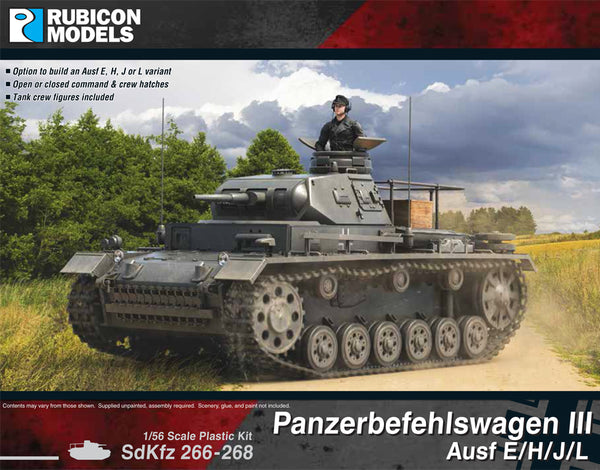 280093 Panzerbefehiswagen III Ausf E/H/J/L