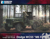 280102 Dodge WC55 “M6 Fargo” ¾-ton 4x4 Truck, 37mm GMC
