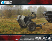 280109 2cm FlaK 30 Anti-Aircraft Gun with SdAh 51/52 Trailer