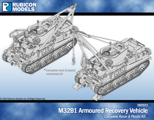 282023 M32B1 Armoured Recovery Vehicle- Resin