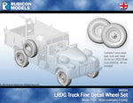282024 LRGD Truck Fine Detail Wheel Set- Resin