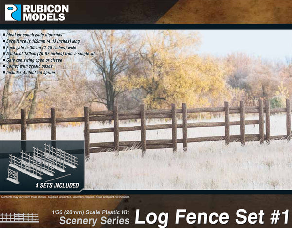 283001 Log Fence Set #1