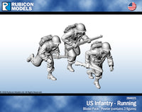 284021 US Infantry Running- Pewter