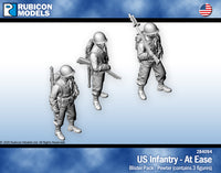 284094 US Infantry At Ease- Pewter