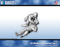 284098 US Medical Personnel Set 1- Pewter