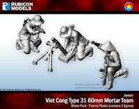 284507 VC Type 31 60mm Mortar Team- Thermoplastic