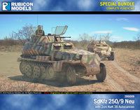 SdKfz 250/9 Neu with 2cm KwK 38 Autocannon Bundle: 280038+280048