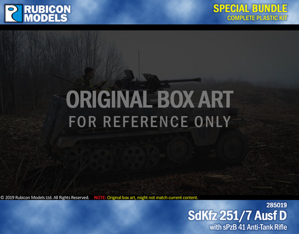 SdKfz 251/7 Ausf D with sPzB 41 AT Tank Rifle Bundle: 280018+280045