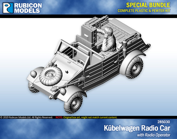 Kübelwagen Radio Car Bundle: 280072+284067