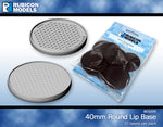 ~801005 40mm Round Bases- 1 Package of 10 Bases