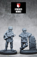 ~Stoessi's Heroes British Airborne- Lt. Col John Frost & Major Carlyle- Pewter