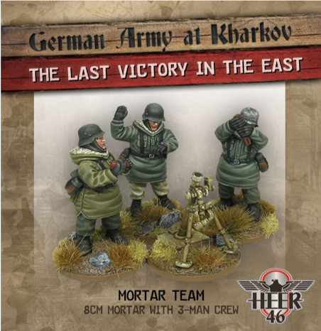 ~Heer46 Kharkov Mortar Team- Pewter