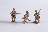 ~May '40 Marines Greatcoats Lewis Team: Moving- Pewter