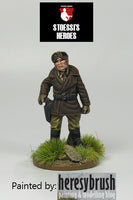 ~Stoessi's Heroes US Army Lt Col.- Charles Carpenter "Bazooka Charlie" - Pewter